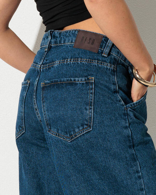 DESU Cyndi Barrel Leg Jeans for Womens