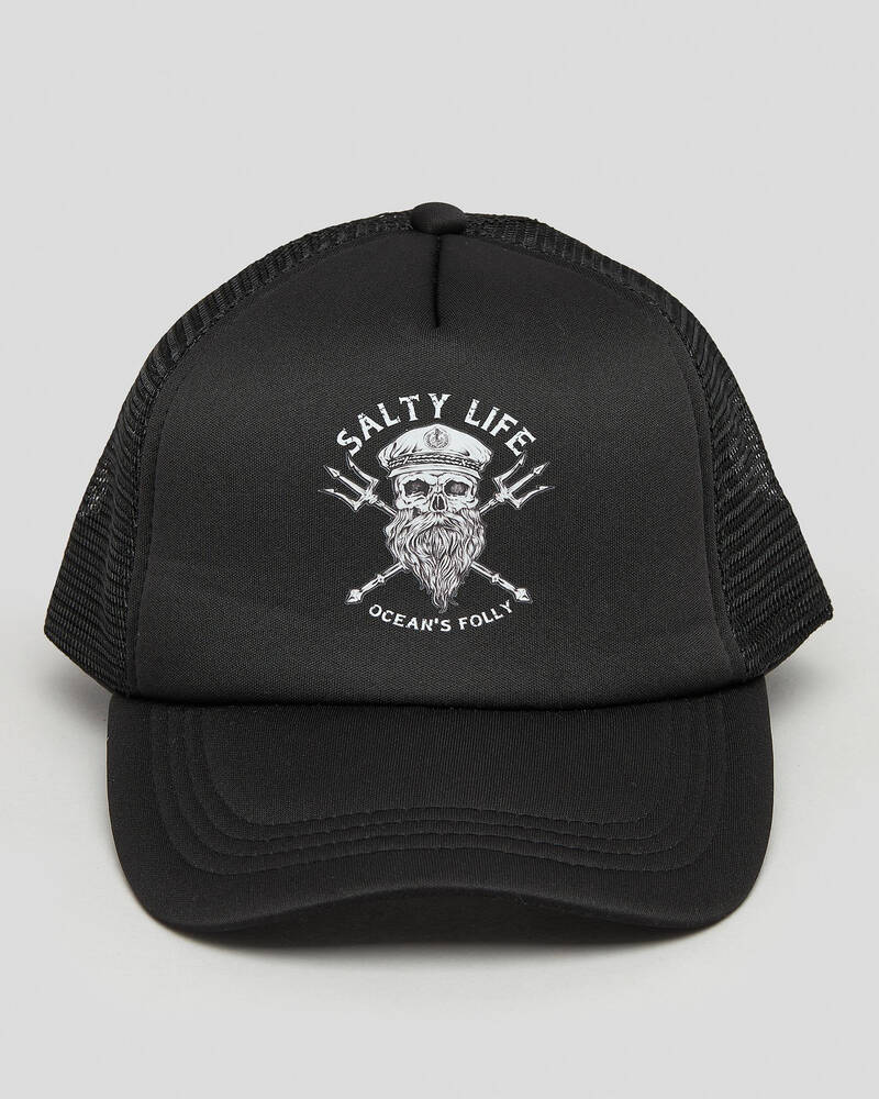 Salty Life Oceans Trucker Cap for Mens