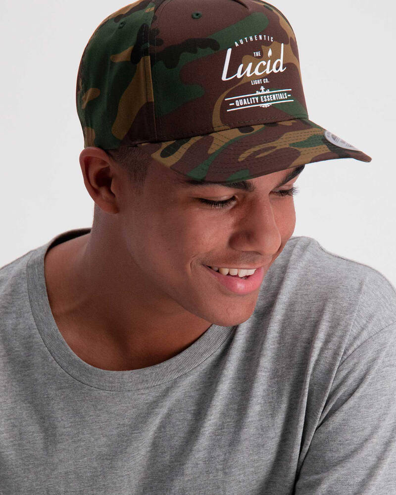 Lucid Wedge Snapback Cap for Mens