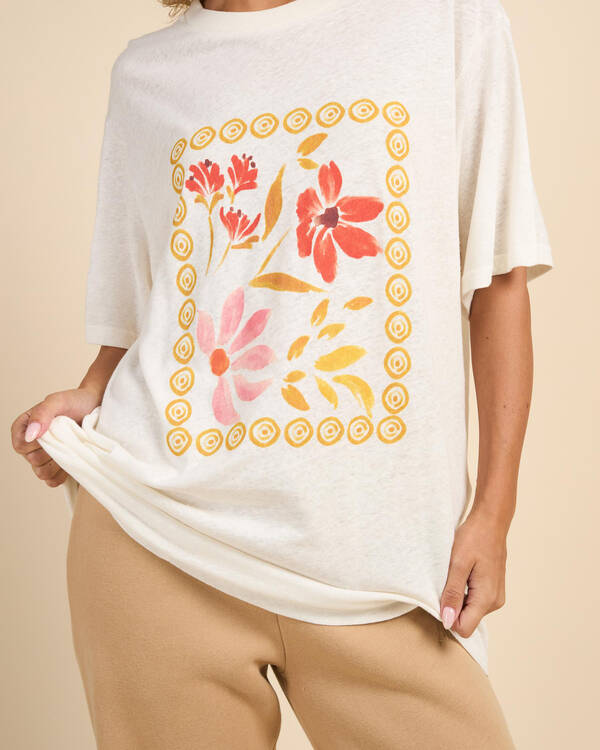 Rhythm Wildflower Oversized T-shirt for Womens