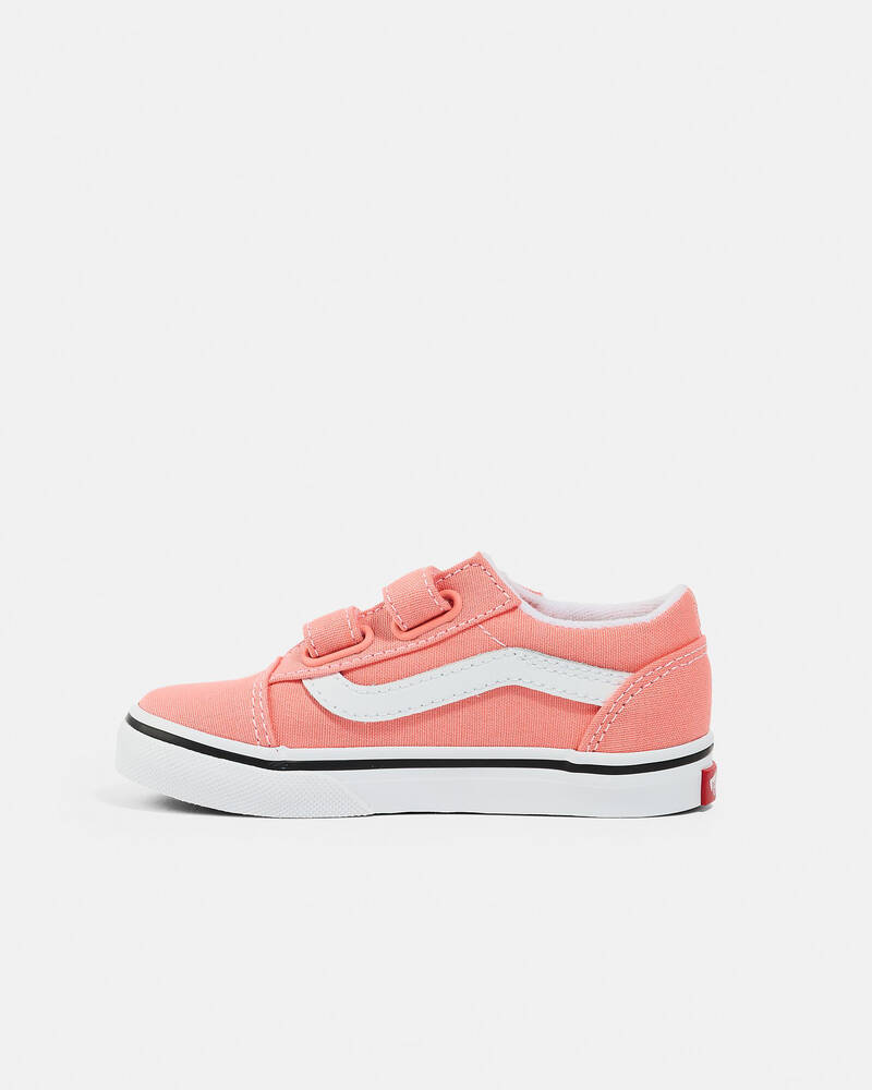 Vans Toddlers' Old Skool V Flower Shoes for Womens