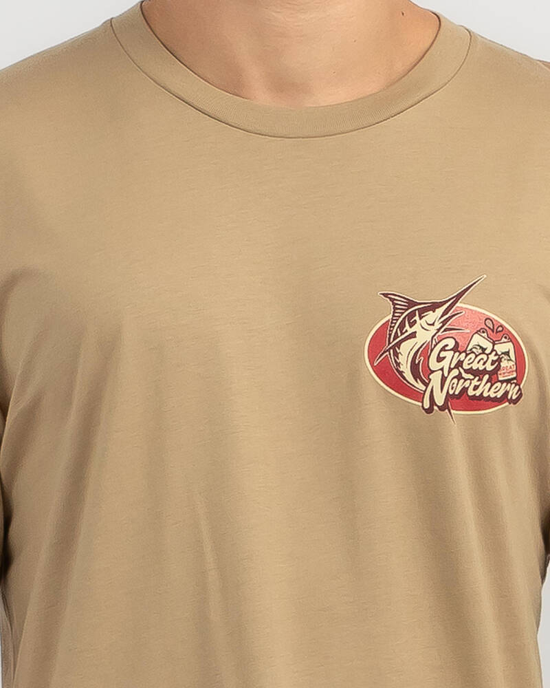 Great Northern Gone Fishing T-Shirt V1 for Mens