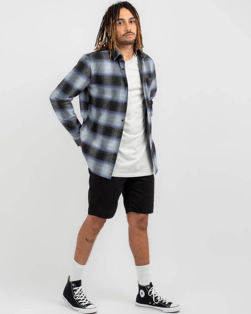 Skylark Checkmate Flannel Long Sleeve Shirt for Mens