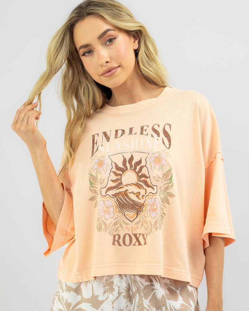 Roxy Frozen Sunset T-Shirt for Womens