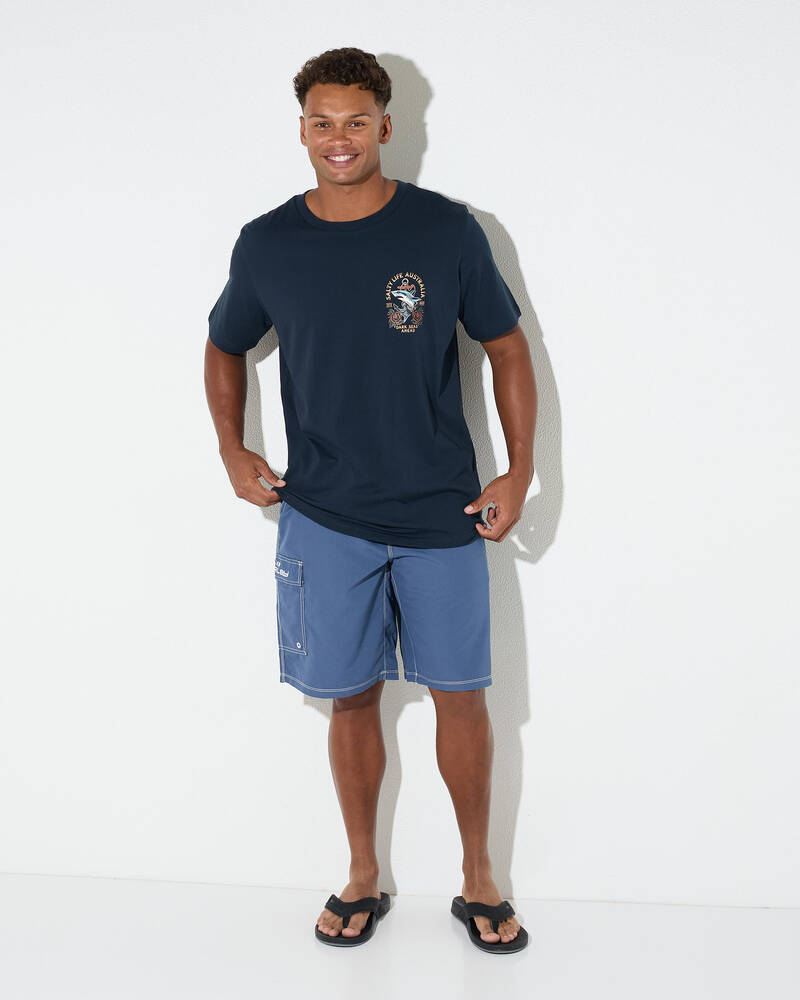 Salty Life Tide Hunter T-Shirt for Mens