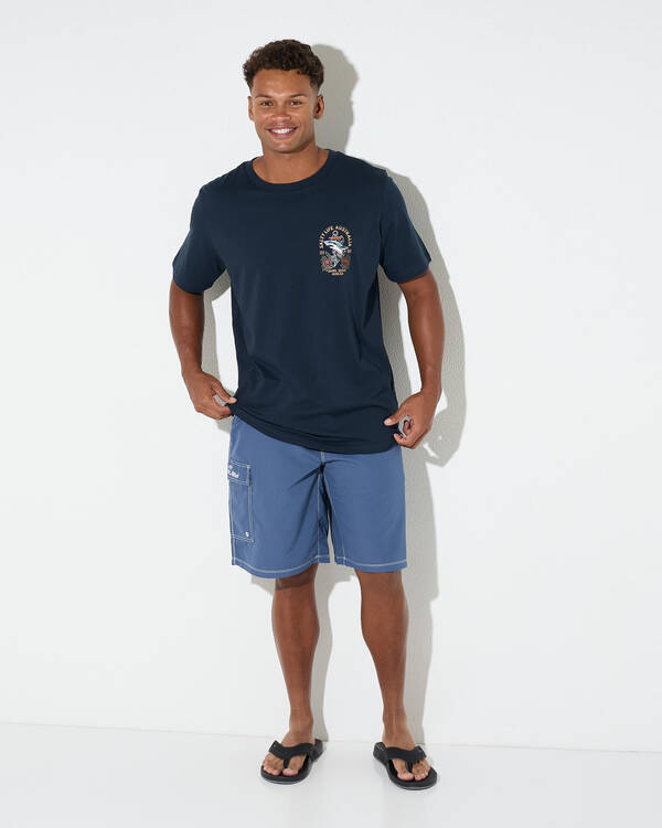 Salty Life Tide Hunter T-Shirt for Mens