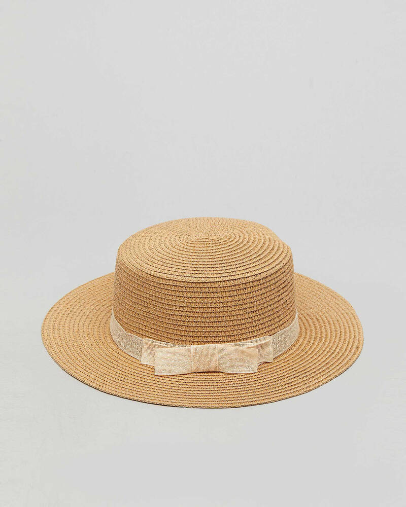 Mooloola Faro Boater Hat for Womens