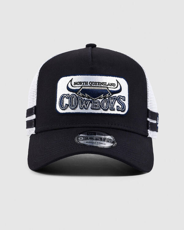 New Era Retro North Queensland Cowboys 9Forty A-Frame Trucker Cap for Mens