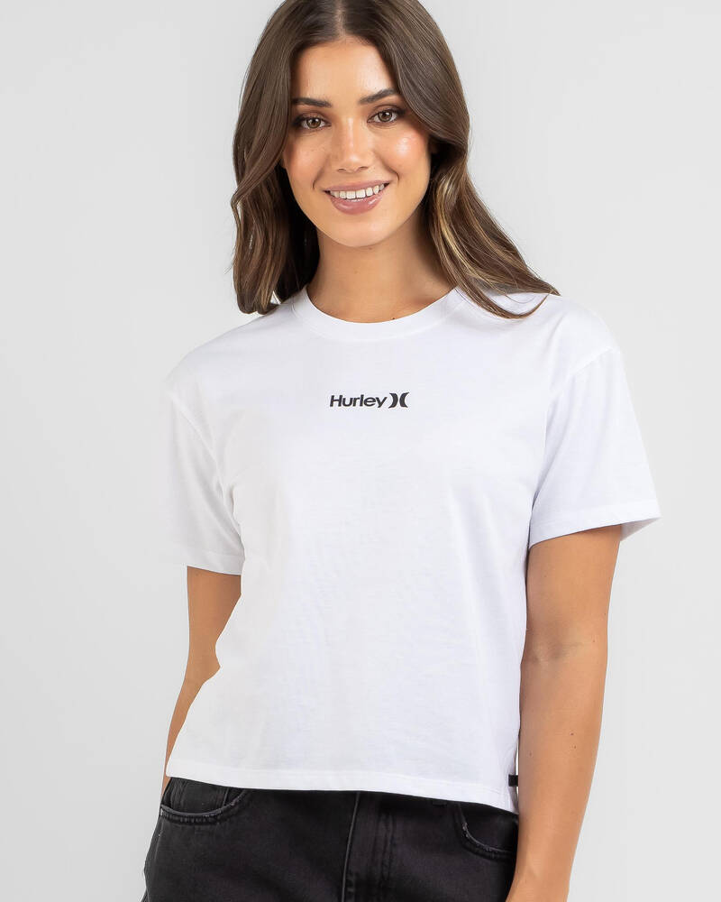 Hurley Smalls OAO Cropped T-Shirt for Womens