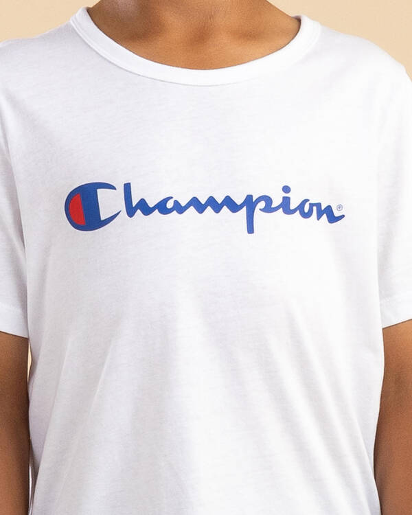 Champion Boys' Script T-Shirt for Mens