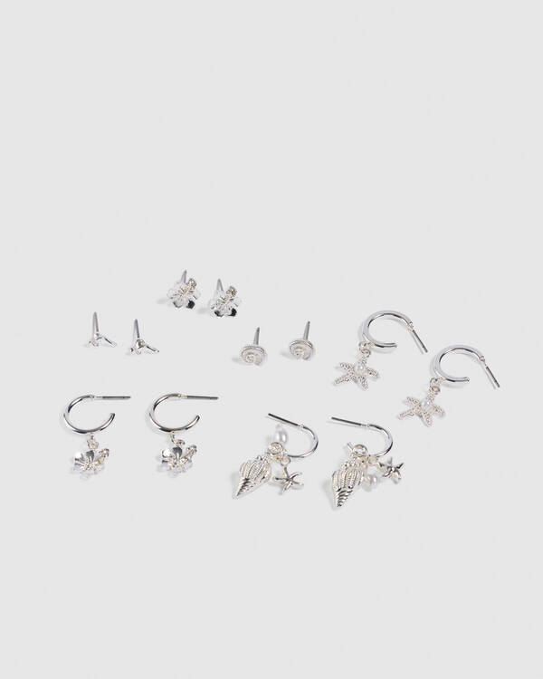 Leia Hibiscus Earring Pack