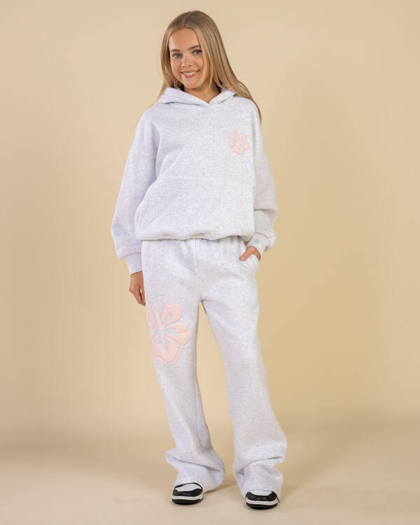 Malibu Lounge Girls&rsquo;Hibiscus Sweatpants for Womens