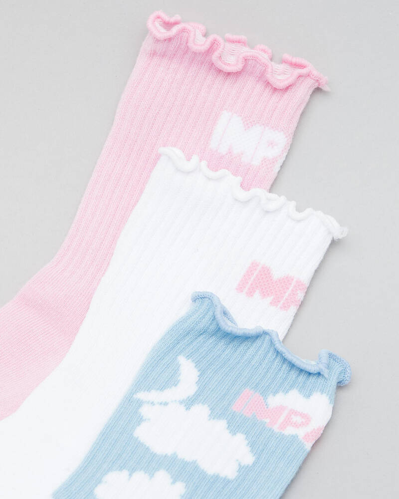 Impala Womens Frill Sock Pack for Womens