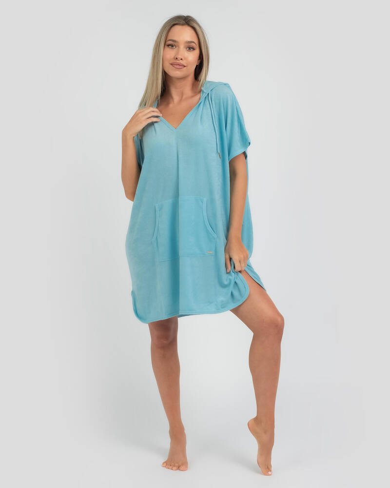 Topanga Tara Towelling Beach Cover for Womens