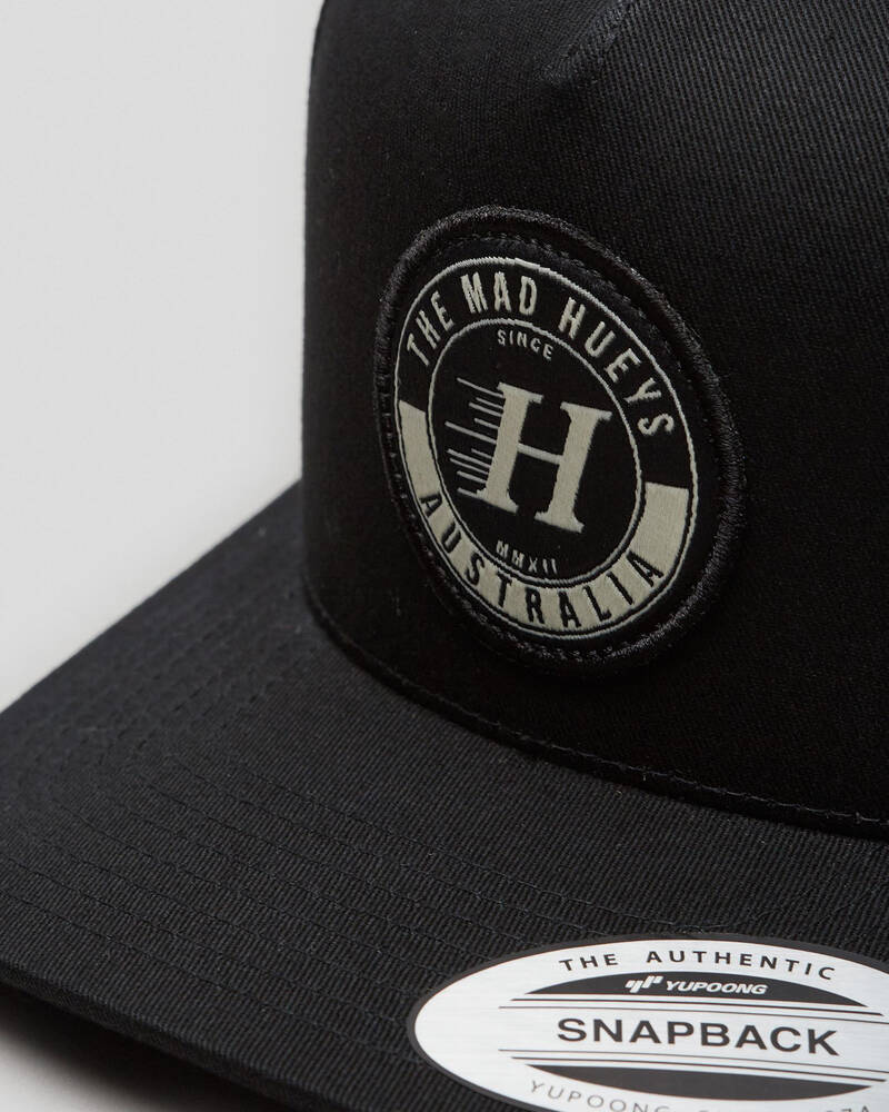 The Mad Hueys Flying H Twill Snapback Cap for Mens