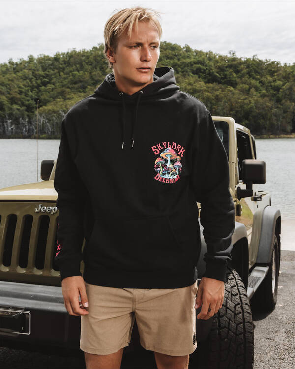 Skylark Fungi Vibes Hoodie for Mens