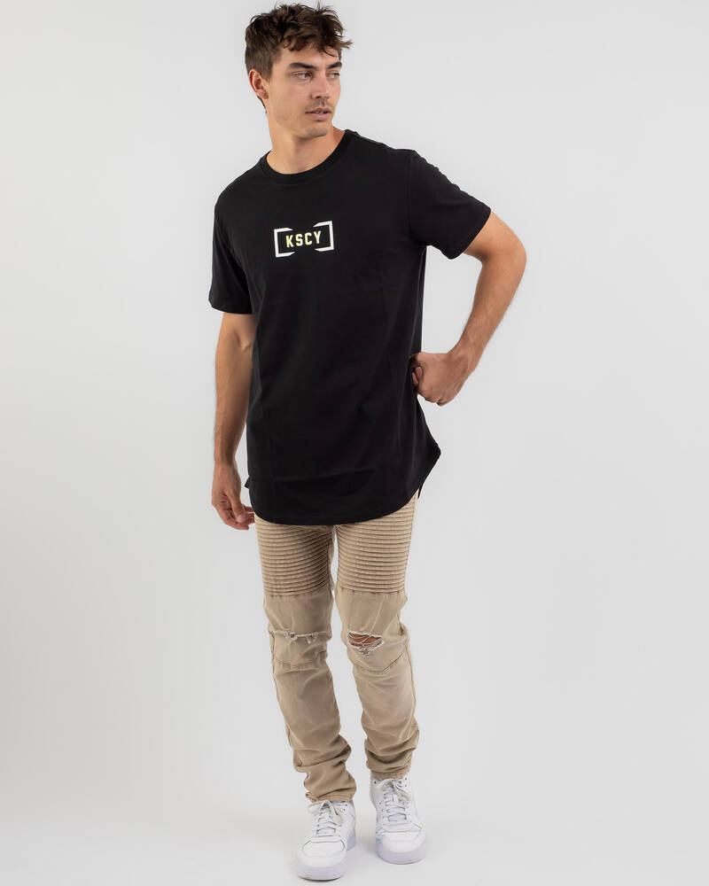 Kiss Chacey Louden Dual Curved T-Shirt for Mens