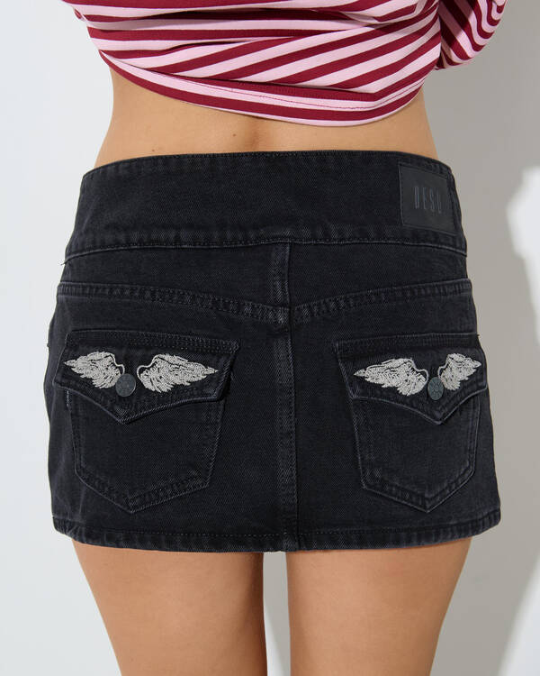 DESU Halo Denim Skort for Womens