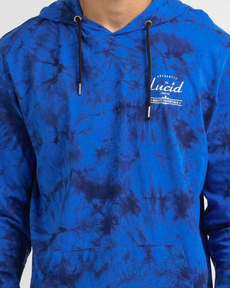 Lucid Demerse Long Sleeve Hooded T-Shirt for Mens