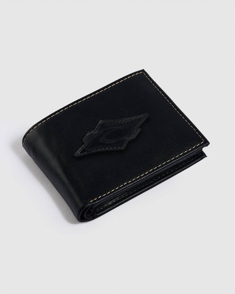 Rip Curl Patched Diamond All Day PU Wallet for Mens