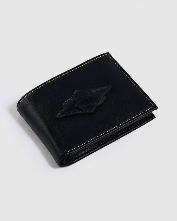 Rip Curl Patched Diamond All Day PU Wallet for Mens
