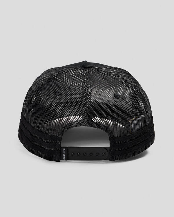 Salty Life Never Bitten Trucker Cap for Mens