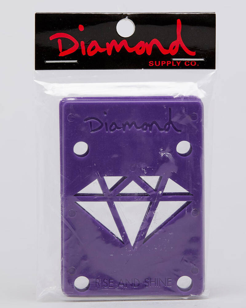Diamond Supply Co Purple Rise & Shine Risers for Unisex