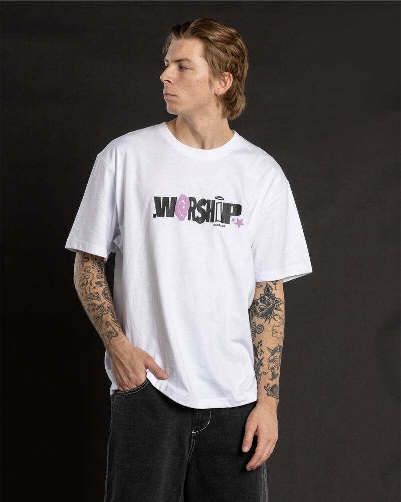 Worship Supplies Chico Logo T-Shirt for Mens