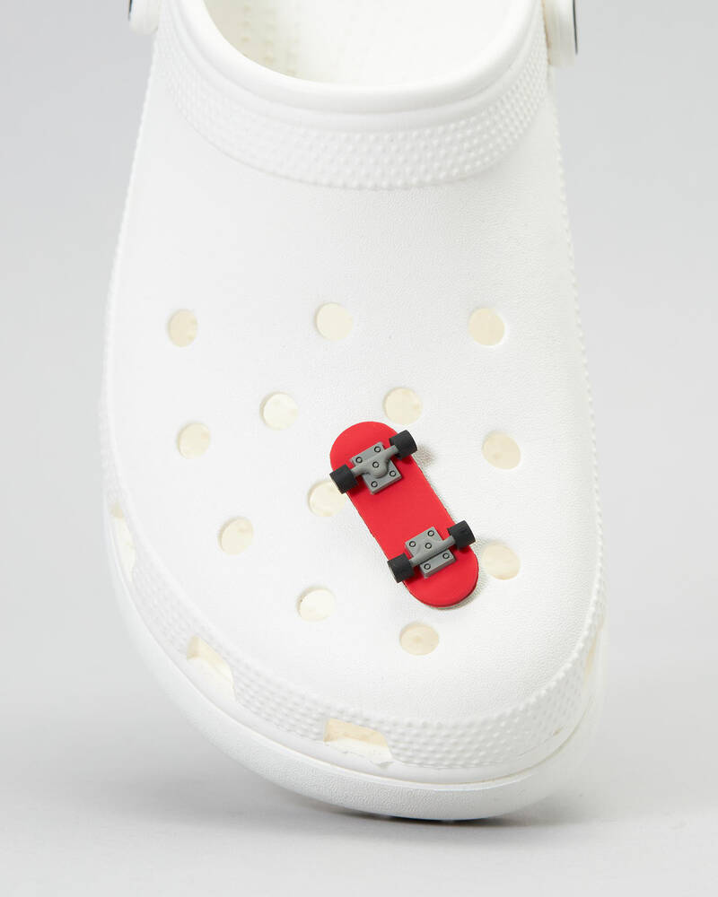 Crocs 3D Skateboard Jibbitz In Multi FREE* Shipping & Easy Returns