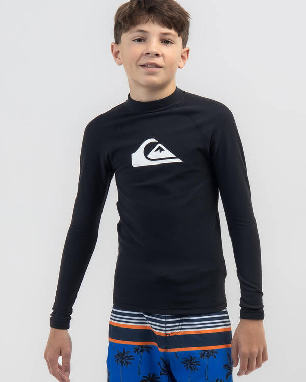 Boys' Heater Long Sleeve Rash Vest