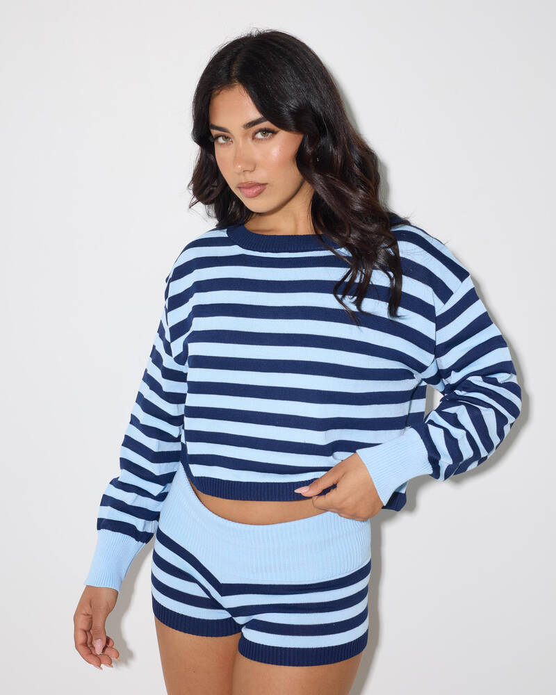 Ava And Ever Malina Long Sleeve Knit Top for Womens