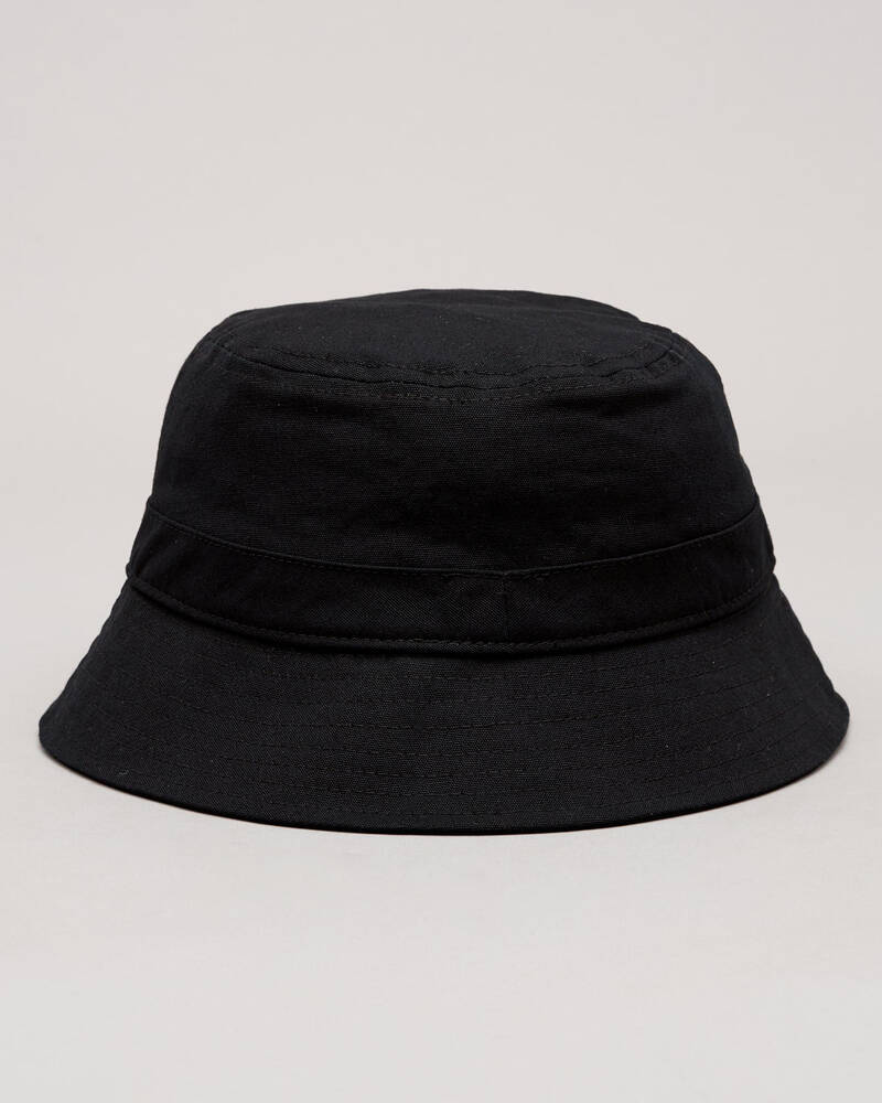 Shop Santa Cruz Youth Strip Fade Bucket Hat In Black Fast Shipping