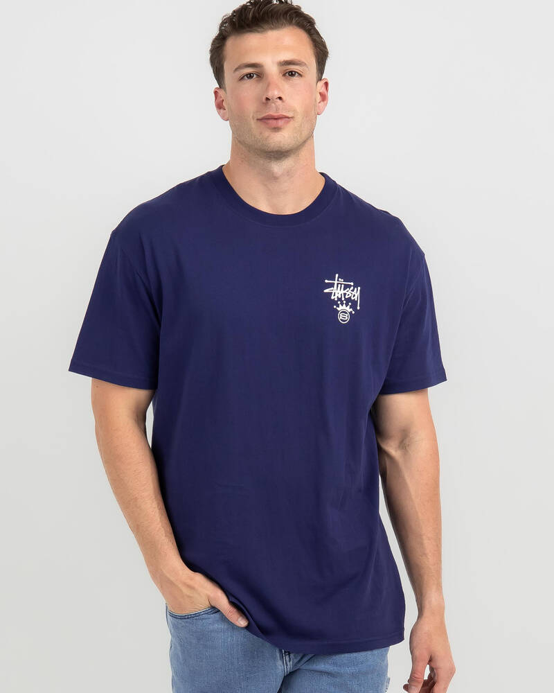 Stussy Graffiti Crown T-Shirt for Mens