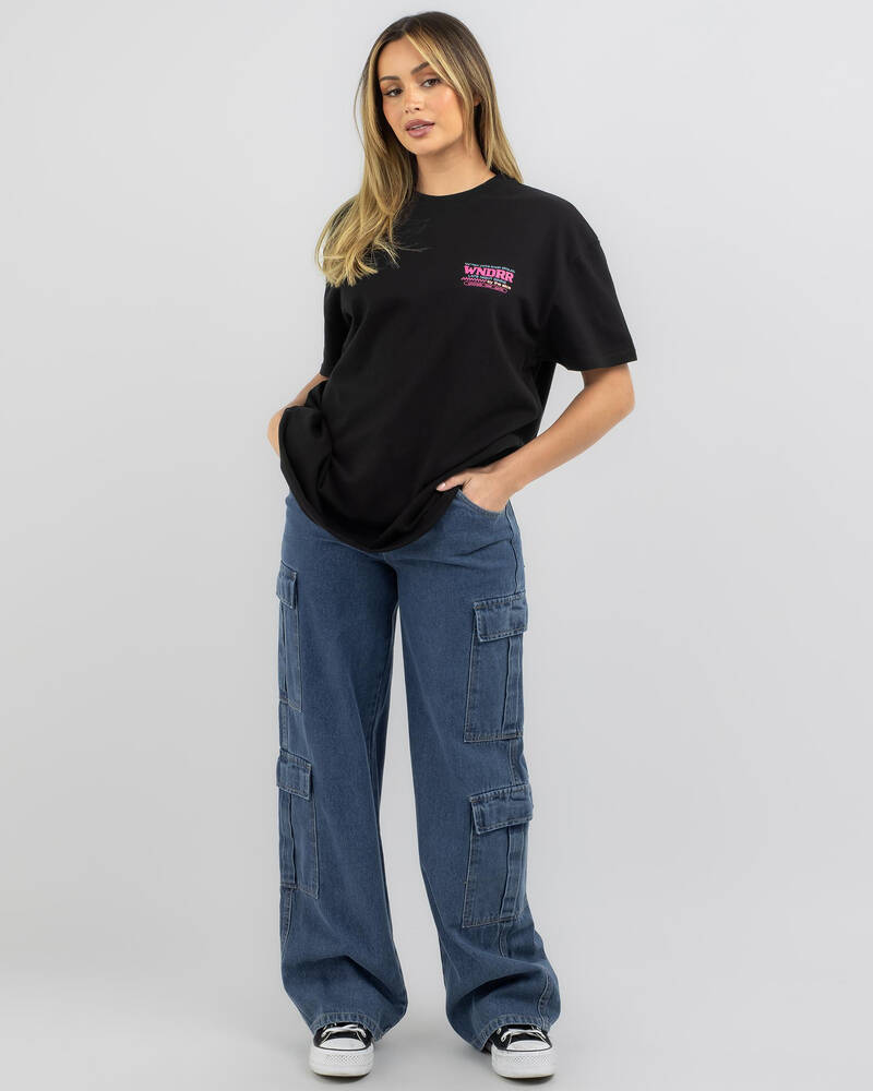 Wndrr Finest Slice Box Fit T-Shirt for Womens