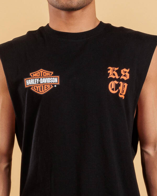 Kiss Chacey Chapter Dual Curve Muscle Tank for Mens