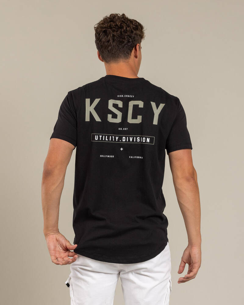 Kiss Chacey Division Dual Curved T-Shirt for Mens