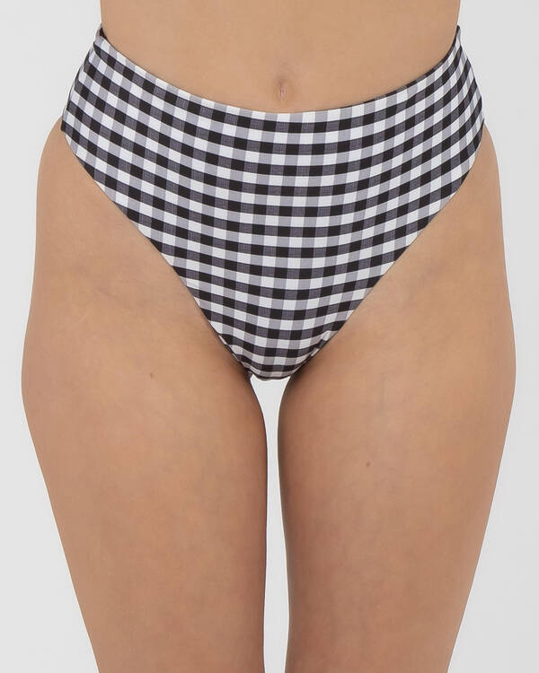 Gingham Bikini Bottom