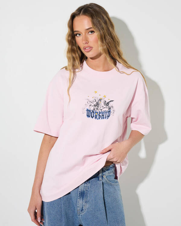 Worship Supplies Fascination Oversized Fit T-Shirt for Womens