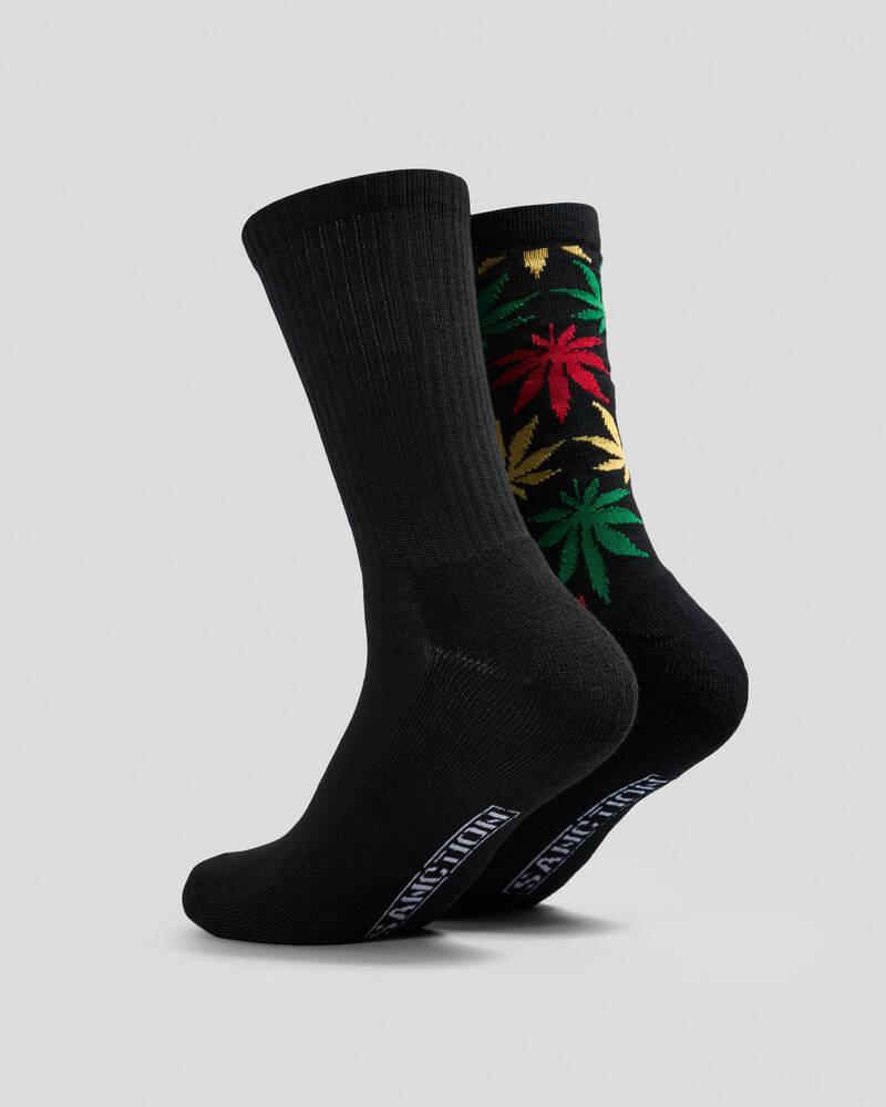 Sanction Plantlife Socks 2 Pack for Mens