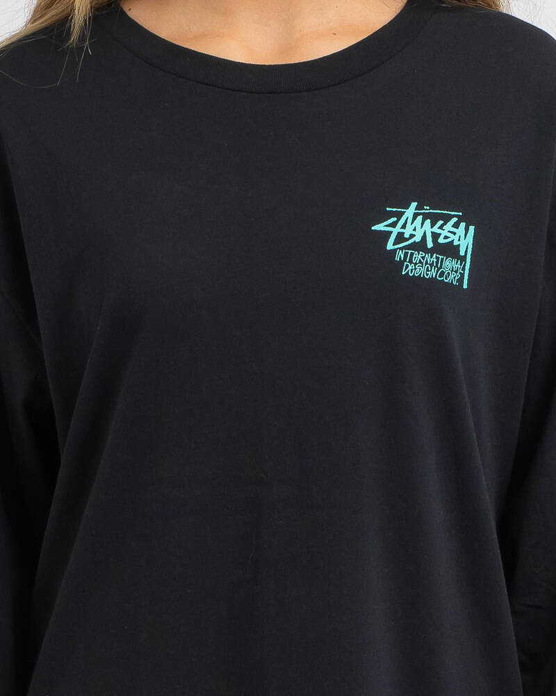 Stussy Mask Long Sleeve T-Shirt for Womens