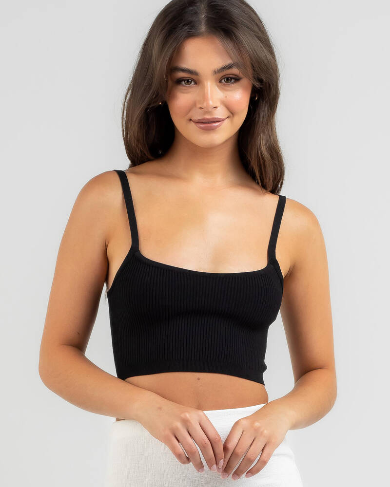 Mooloola Crystal Knit Top for Womens