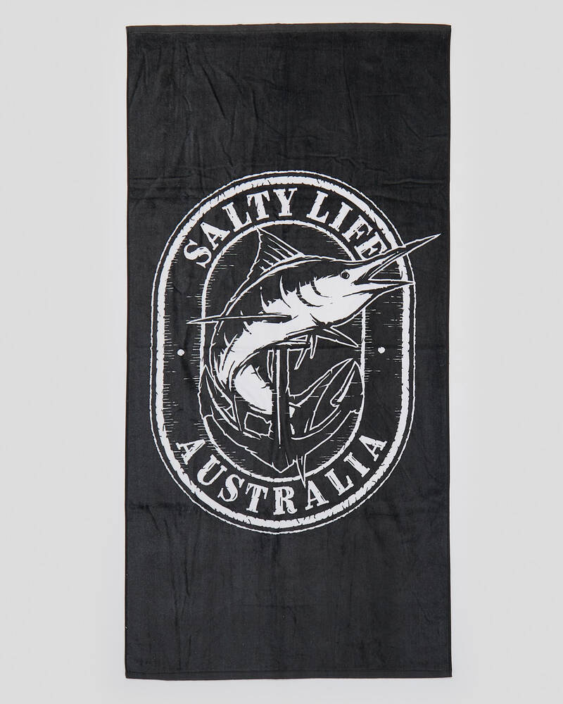 Salty Life Cheers Towel for Mens