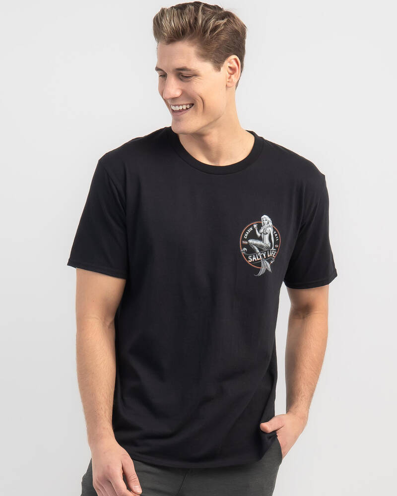 Salty Life Chasing Tails T-Shirt for Mens