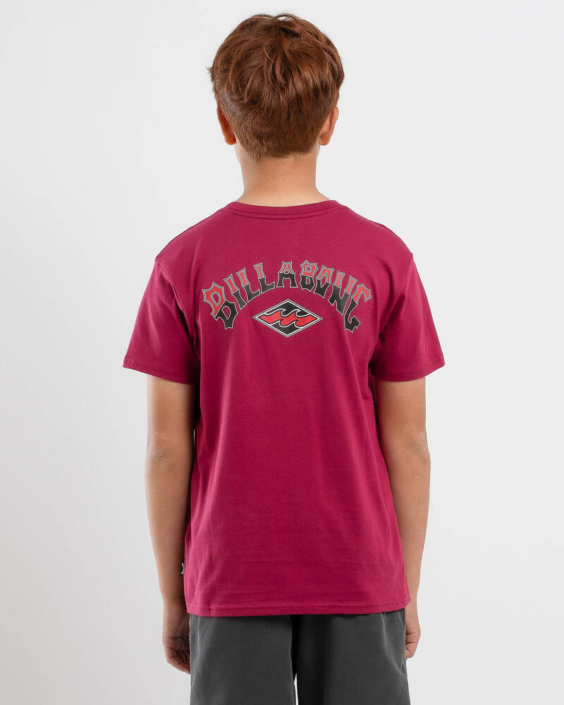 Billabong Boys' Arch Wash T-Shirt for Mens