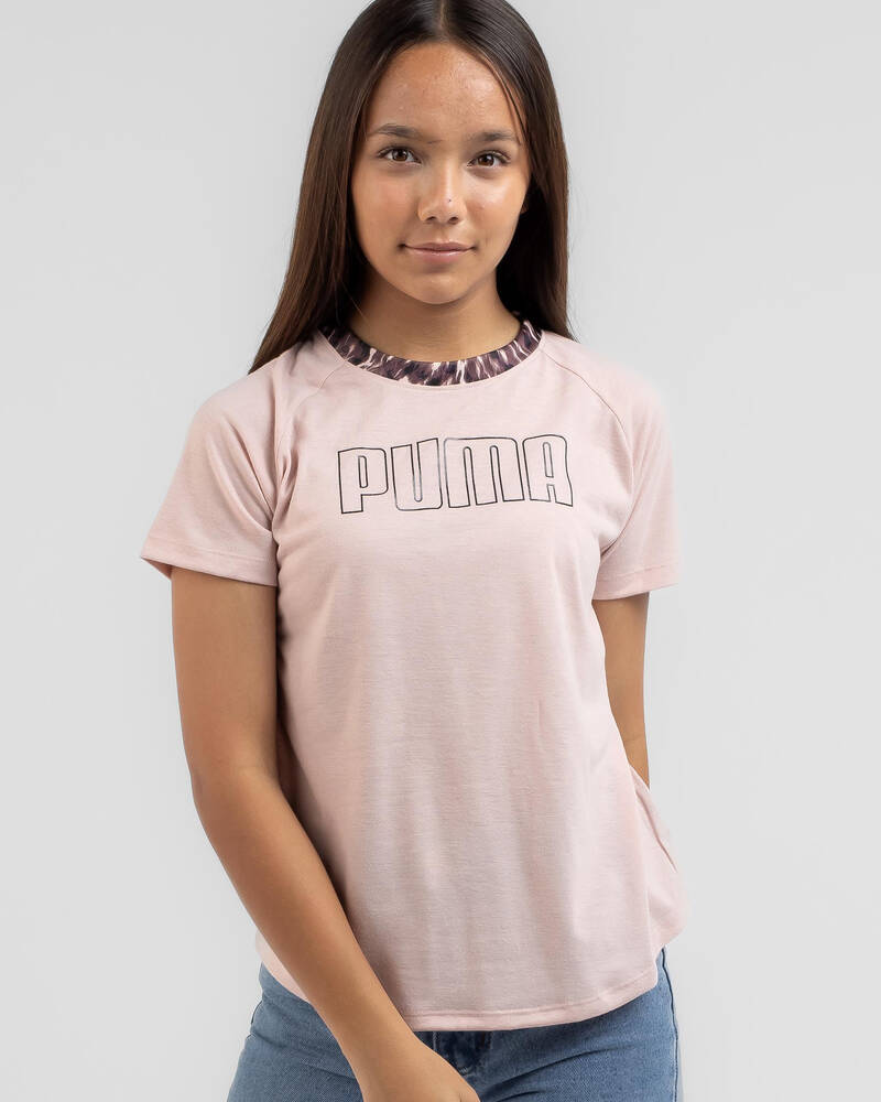Puma Girls' Safari Glam T-Shirt for Womens