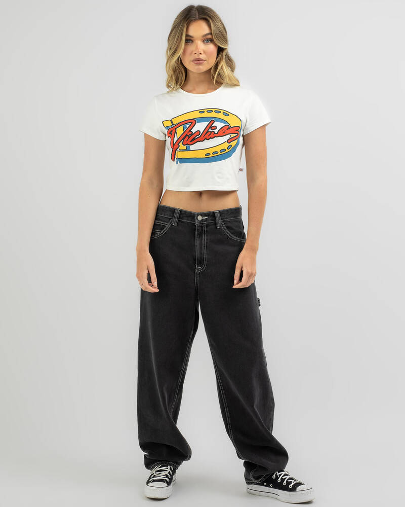 Dickies Killer Boots Baby Tee for Womens
