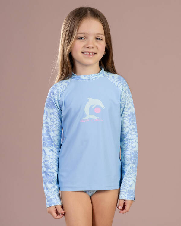 Rip Curl Toddlers' Oceanic Long Sleeve Rash Vest Set for Womens