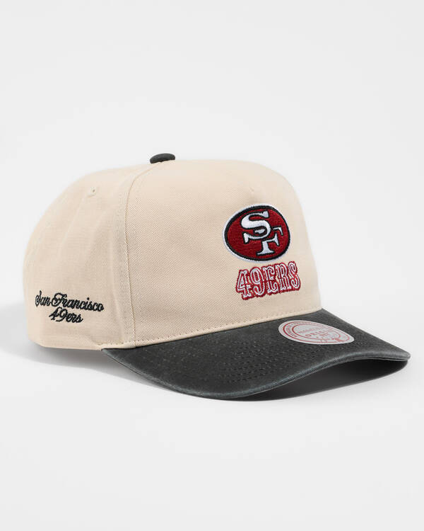 Mitchell & Ness 49ERS Worn Out Cap for Mens