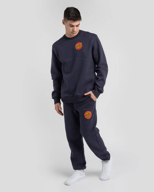 Santa Cruz Classic Dot Track Pants for Mens