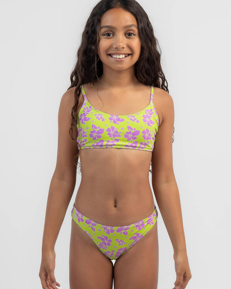 Kaiami Girls' Malibu Bralette Bikini Set for Womens